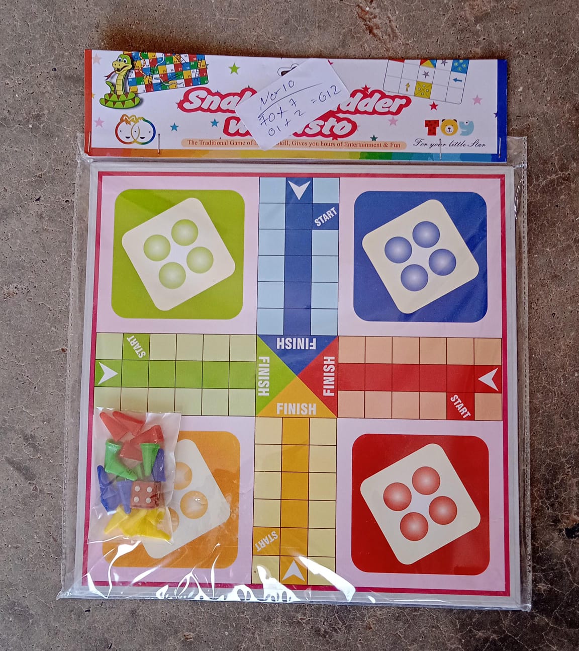 4366 Family Board Game with Two Modes | Two Side Different Ladder, Ludo Games for Children and Families | 2 to 4 Players - Age 3 Years and Above (2 in 1) 4366 Family Board Game with Two Modes | Two Side Different Ladder, Ludo Games for Children and Families | 2 to 4 Players - Age 3 Years and Above (2 in 1)